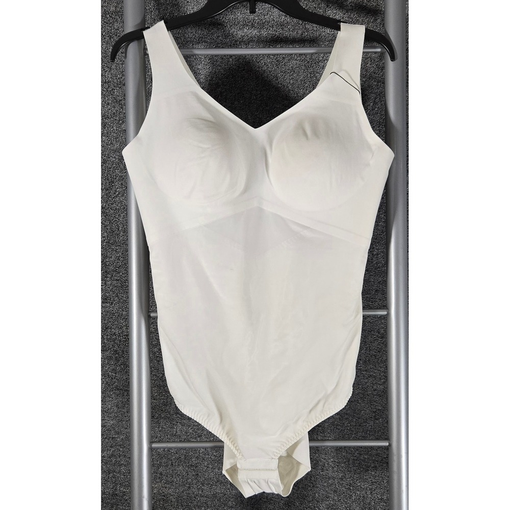 Honeylove LiftWear Tank Bodysuit White 1X LWBS0201 Shapewear‎ New With Tags